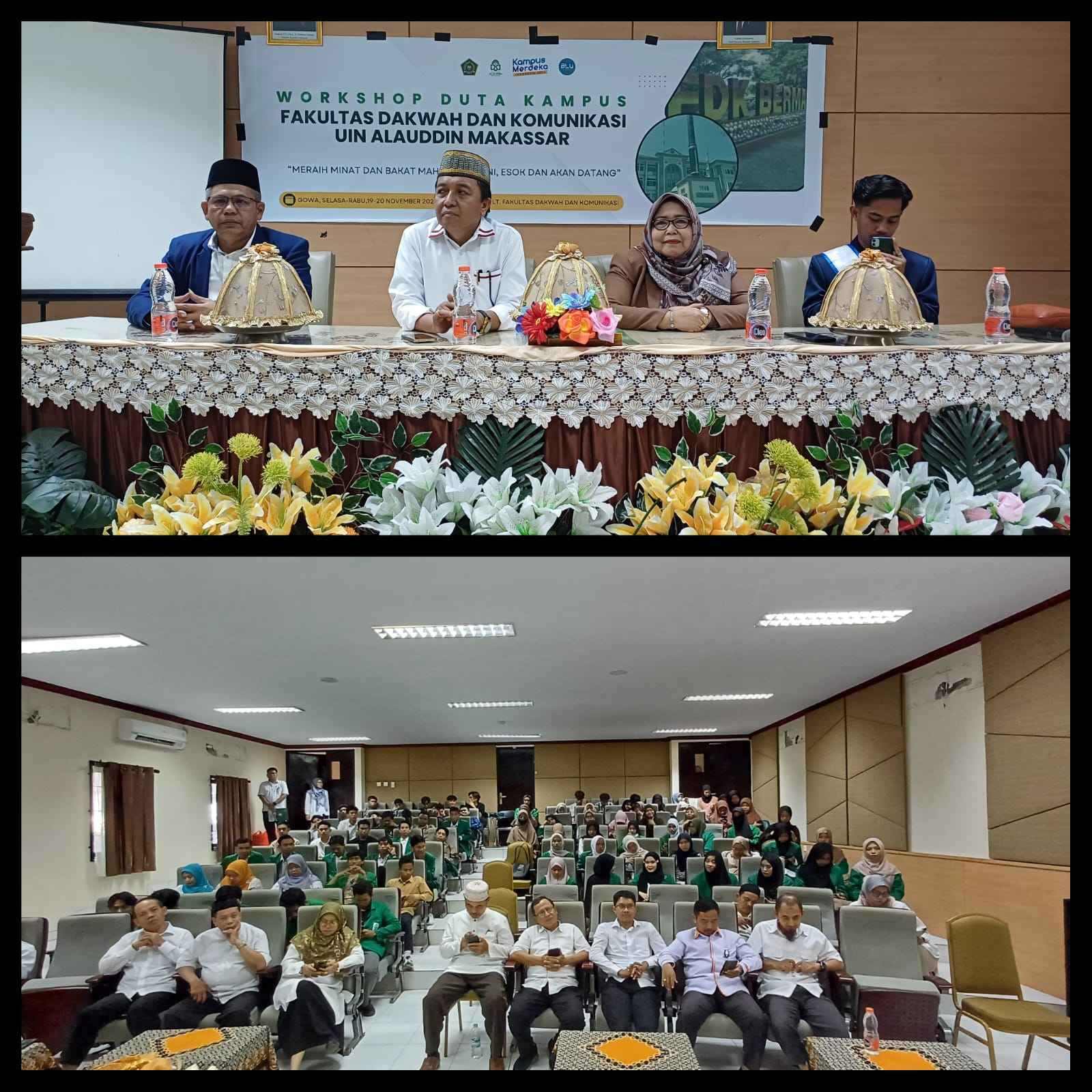 Workshop Duta Kampus Fakultas Dakwah dan Komunikasi Universitas Islam Negeri Alauddin Makassar-Gowa