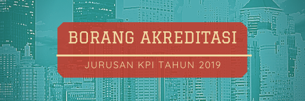 DOKUMEN BORANG AKREDITASI KPI 2019