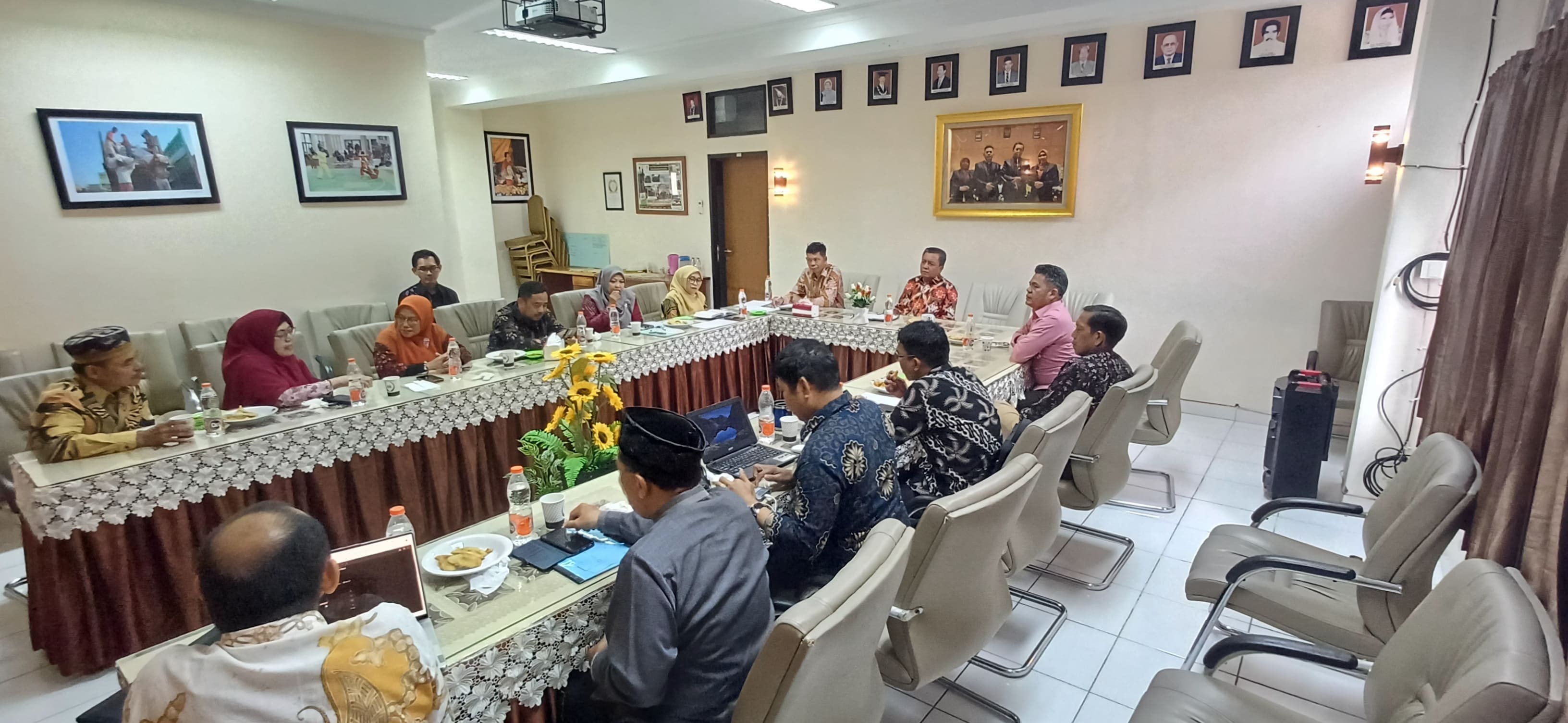 Rapim Pimpinan Fakultas Dakwah; Gelar Profesor Emeritus