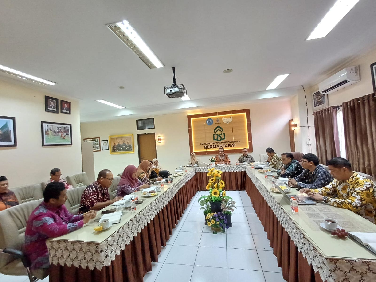 Dekan Pimpinan Langsung Rapat Pimpinan Pasca Sosialisasi MABA dan Persiapan RAKER FDK