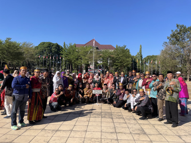 FDK UIN Alauddin Ikuti Upacara HUT ke-81 Kemerdekaan Republik Indonesia