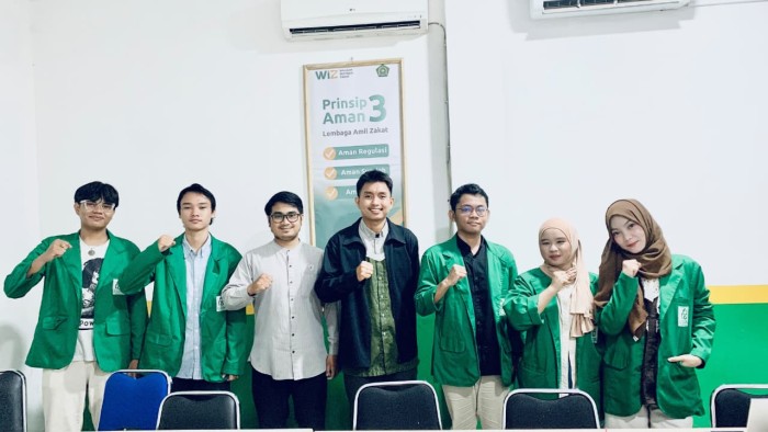 Di Balik Kampanye Zakat, Mahasiswa Ilmu Komunikasi UIN Alauddin Pelajari Peran Strategis Marketing Communication di WIZ