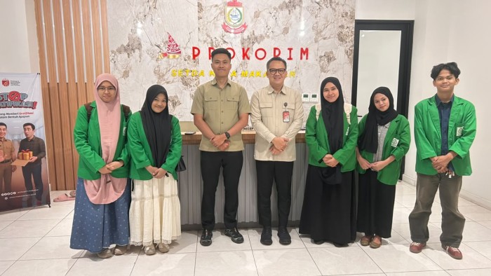 Persiapan dan Koordinasi Jadi Kunci Keprotokolan, Mahasiswa UIN Alauddin Kunjungi Prokopim Makassar