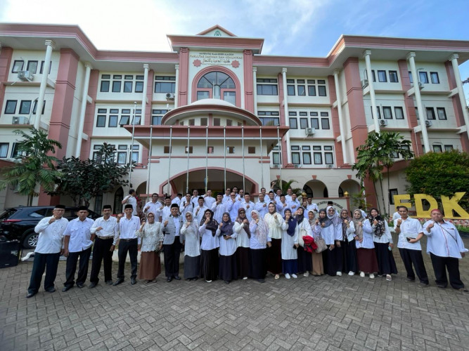 FDK UIN Alauddin Gelar Apel Pagi Akhir Bulan dan Perkuat Semangat Kebersamaan